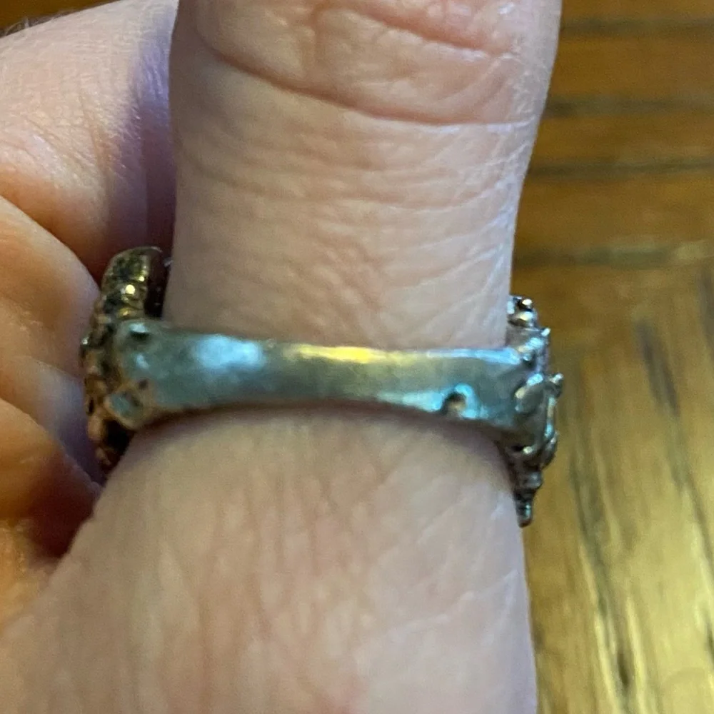 Silver Coral Tree Ring - Picture 4 of 5